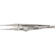 MILTEX KIRBY Fixation Forceps, 4" (102mm), straight, 1 X 2 teeth, with slide lock. MFID: 18-628