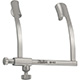 MILTEX COOK Eye Speculum, 1" (24mm) spread, 9mm blades, with locking screw, Infant Size. MFID: 18-63