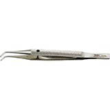 MILTEX KIRBY Cornea-Scleral Forceps, 4" (102.2mm), angled tips with 1 X 2 teeth. MFID: 18-632
