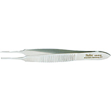 MILTEX GRAEFE Iris Forceps, 2-3/4" (7 cm), straight, 1 X 2 teeth. MFID: 18-816