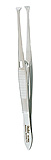 MILTEX GRAEFE Fixation Forceps, 4-3/8" (11.2 cm), standard jaws 4.5 mm wide, fine teeth, catch. MFID: 18-854