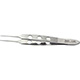 MILTEX BISHOP-HARMON Micro Tissue Forceps, 3-3/8" (85.5mm), delicate, 1 X 2 teeth, 0.35mm wide at tip. MFID: 18-867