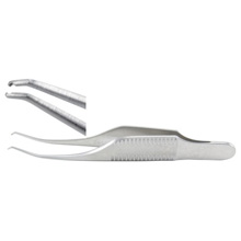 MILTEX PIERSE Colibri Type Corneal Forceps, 3-1/4" (8.3 cm), tips 0.3 mm. MFID: 18-881