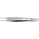 MILTEX LESTER Fixation Forceps, 3-3/4" (9.5 cm), delicate, 1 X 2 teeth, 0.6 mm wide. MFID: 18-912