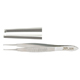 MILTEX LESTER Fixation Forceps, 3-3/4" (9.5 cm), delicate, 2 X 3 teeth, 1 mm wide. MFID: 18-914