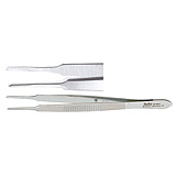 MILTEX MCCULLOUGH Utility Forceps, 4" (10.2 cm), smooth tips, 1.5 mm wide. MFID: 18-962