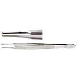 MILTEX MCCULLOUGH Utility Forceps, 4" (10.2 cm), cross serrated tips, 1.5 mm wide. MFID: 18-964
