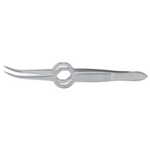 MILTEX SCHAAF Foreign Body Forceps, 3-3/4" (95mm), with grooved tips. MFID: 18-978