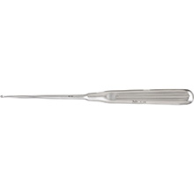 MILTEX LEMPERT Endaural Curette, 8-1/4" (21 cm), oval cup size 2/0. MFID: 19-1356