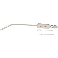 MILTEX Ear Suction Tube with 2 interchangeable tips 20 ga. & 22 ga. MFID: 19-1820