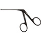 MILTEX Micro Ear Forceps, 3" (77.5mm) shaft, 4.2mm serrated jaws, Alligator Type, Ebony Finish. MFID: 19-2081-B