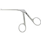 MILTEX Micro Ear Forceps, Alligator Type, 3-1/4" (8.3 cm) shaft, serrated jaws, 0.8 mm wide. MFID: 19-2100