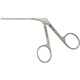 MILTEX Micro Ear Forceps, Alligator Type, 3-1/4" (8.3 cm) shaft, oval cup jaws, 0.8 mm wide. MFID: 19-2110