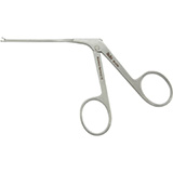 MILTEX Micro Ear Forceps, Alligator Type, 3-1/4" (8.3 cm) shaft, oval cup jaws, 0.8 mm wide. MFID: 19-2110