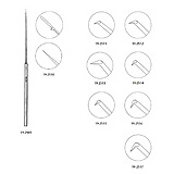 MILTEX HOUSE Oval Pick, 6-1/4" (157mm), 0.33mm Long, Angled 90 deg, Malleable Shaft. MFID: 19-2514