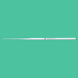 MILTEX BUCK Ear Curette, 6-1/2" (16.5 cm), straight, sharp, size 00. MFID: 19-260