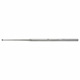 MILTEX BUCK Ear Curette, 6-1/2" (16.5 cm), angled, sharp, size 00. MFID: 19-270