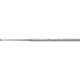 MILTEX BUCK Ear Curette, 6-1/2" (16.5 cm), angled, sharp, size 0. MFID: 19-272