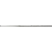 MILTEX BUCK Ear Curette, 6-1/2" (16.5 cm), angled, sharp, size 0. MFID: 19-272