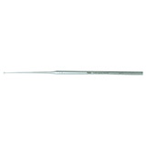 MILTEX BUCK Ear Curette, 6-1/2" (16.5 cm), angled, blunt, size 00. MFID: 19-290