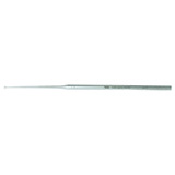 MILTEX BUCK Ear Curette, 6-1/2" (16.5 cm), angled, blunt, size 1. MFID: 19-294