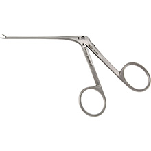 MILTEX HOUSE Miniature Forceps, 2-/78" (7.3 cm) shaft, finely serrated jaws 4 mm, extra delicate. MFID: 19-415