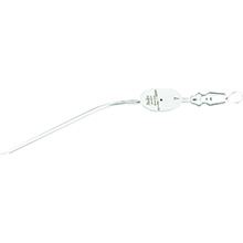 MILTEX BARON Suction Tube, 7 french (2.3 mm), finger cut-off, working length 7.5 cm. MFID: 19-584