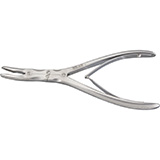 MILTEX BEYER Rongeur, 7" (17.8 cm), double action, slightly curved jaws 3.5 mm wide. MFID: 19-844