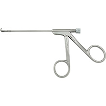 MILTEX Pediatric Ostrum Antrum Punch, 4-1/8" (10.5 cm) working length, 1.5 X 7 mm bite, straight, luer lock port/cleaning. MFID: 20-1040