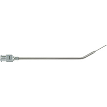 MILTEX Luer-lock Tonsil Needle, curved, 23 gauge, 3-3/4". MFID: 20-427