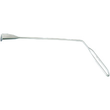 MILTEX LOTHROP Uvula Retractor, 8" (20.3 cm) shaft, grooved blade 40 X 18 mm, 5 mm deep lip. MFID: 20-835