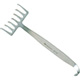 MILTEX Coronal Brow Lift Retractor, 7 Sharp Prongs, Offset, Length= 7-1/4" (184 mm), Width= 70 mm. MFID: 21-129