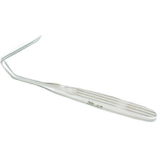 MILTEX AUFRICHT Retractor-Speculum, 6-1/2" (16.5 cm), solid blade. MFID: 21-188