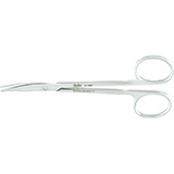 MILTEX KLEINERT-KUTZ Tenotomy Scissors, 5" (125.5mm), curved, rounded dissecting blades. MFID: 21-539