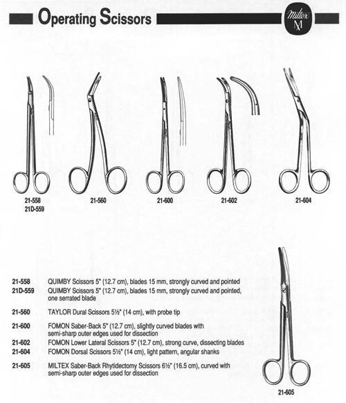 Northbent Suture Curved Scissors 5.5 BL/BL Surgical Medical Veterinary  Tools