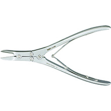 MILTEX ROWLAND Nasal Hump Forceps, 7" (17.8 cm), double action, narrow jaws. MFID: 21-628