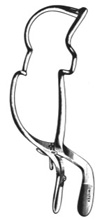 MILTEX JENNINGS Mouth Gag, infant size, 3-3/4" (9.5 cm), wide. MFID: 2-164