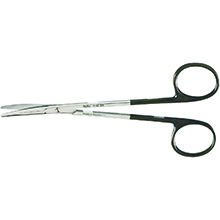 MILTEX Fomon Saber-Back Scissors, SuperCut, Slightly Curved Blades, Semi-Sharp Outer Edges, Length= 5-1/4" (133 mm). MFID: 21-SC-600