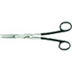 MILTEX Freeman-Gorney Rhytidectomy Scissors, SuperCut, Straight, Saber-Back Blades, Length= 7-1/4" (184 mm). MFID: 21-SC-716
