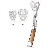 MILTEX WIEDER Tongue Depressor 4-3/4", Serrated, Large Blade 35mm wide. MFID: 22-4