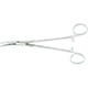 MILTEX SCHNIDT Tonsil Hemostat Forceps, 7-1/2" (19.1 cm), slight curve, one open ring. MFID: 22-660