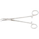 MILTEX SAWTELL Tonsil Hemostat Forceps, 7-1/2" (19.1 cm), full curve, closed rings. MFID: 22-668