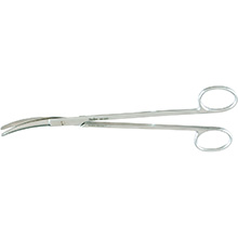 MILTEX LILLY Tonsil Scissors, 7-1/2" (19.1 cm), strong curve. MFID: 22-962