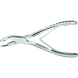 MILTEX Mini- BLUMENTHAL Oral Surgery Rongeur 4 1/2" (11.4cm) beaks at -45 degree angle. MFID: 22D-424