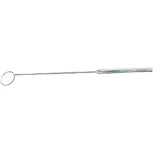 MILTEX Laryngeal Mirror size 3, boilable, with octagon threaded handle, 20 mm. MFID: 23-10-3