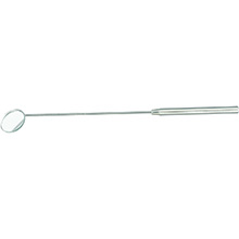 MILTEX Laryngeal Mirror size 4, boilable, with octagon threaded handle, 22mm Diameter. MFID: 23-12-4