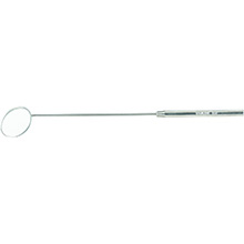 MILTEX Laryngeal Mirror size 7, boilable, with octagon threaded handle, 28 mm. MFID: 23-18-7