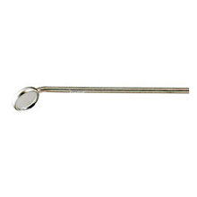 MILTEX Laryngeal Mirror Only (No Handle), boilable with threaded stem, size 000, 10 mm diameter. MFID: 23-29-000