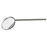 MILTEX Laryngeal Mirror Only (No Handle), Boilable with Threaded Stem 4-3/4", Size No. 4: 22mm Diameter. MFID: 23-40-4