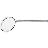 MILTEX Laryngeal Mirror Only (No Handle), boilable, threaded stem, size 7, 28 mm diameter. MFID: 23-46-7